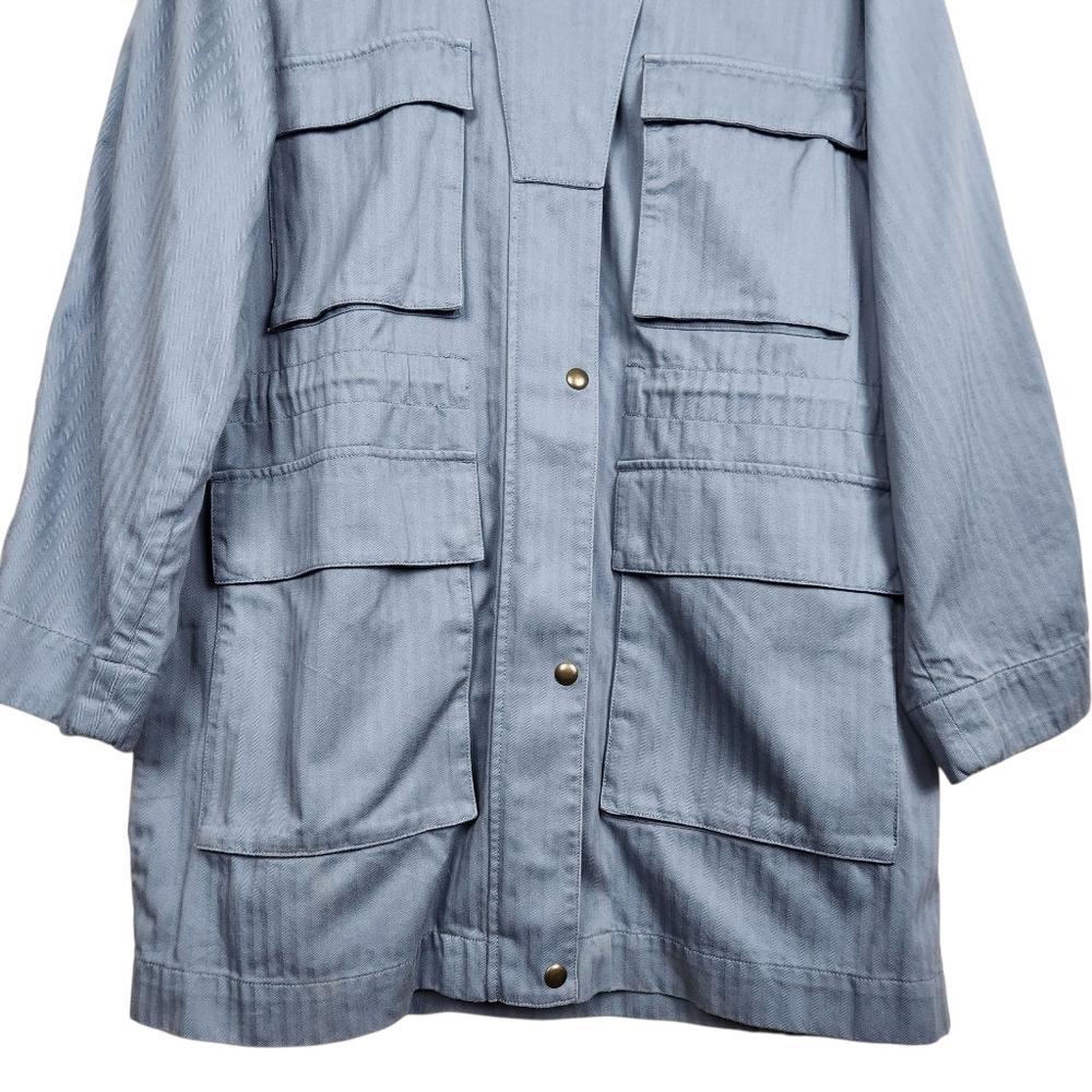 Madewell Gray Utility Jacket - Picture 5 of 14